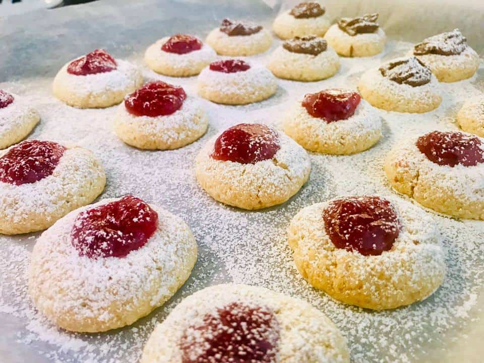 Jam Filled Butter Cookies Recipe