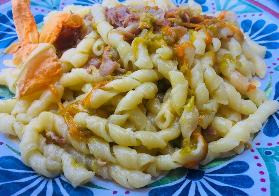 Pasta ai fiord do zucca