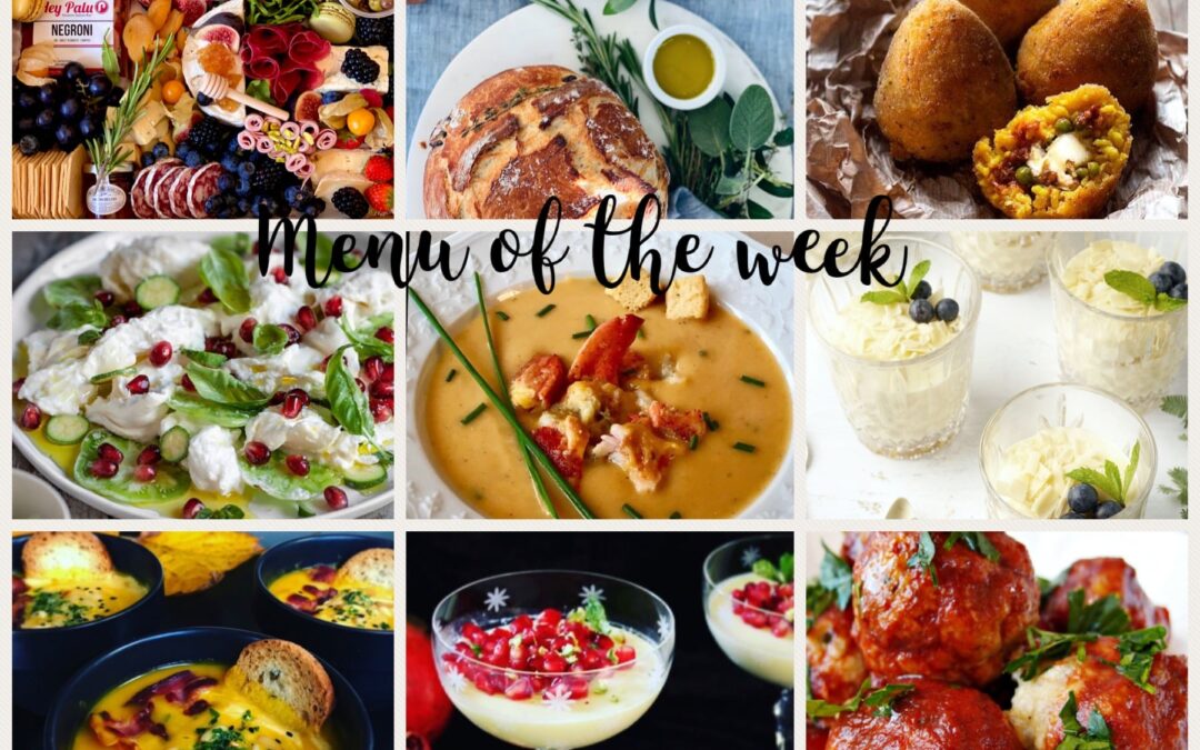 Menu of the week – November 1st